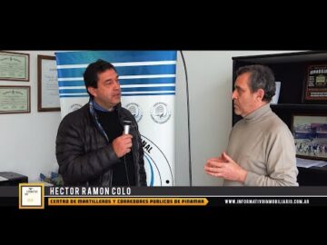 Entrevista a Héctor Coló, Presidente del @centrodemartillerospinamar y Corredores de Pinamar
